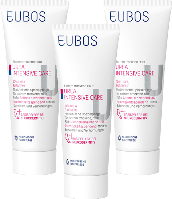 尿素足霜 100ml, 3個, 1入