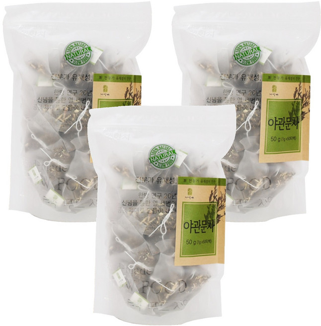 자연애 야관문차, 1g, 50개입, 3개