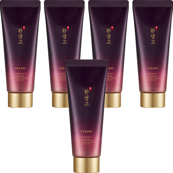 예화담 환생고진액 폼클렌저, 150ml, 5개