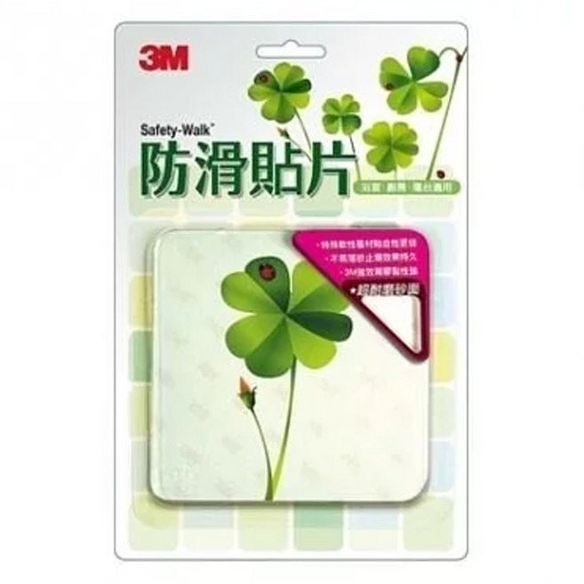 3M 防滑貼片, 植物 綠色, 6片