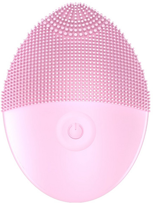 데일리앳 실리콘 브러쉬 진동 클렌저, 핑크