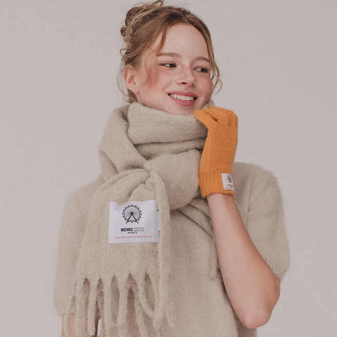 미치코런던 헤이즈 머플러 + 선물포장 패키지 세트