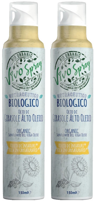 만토바 비보 오가닉 해바라기 오일 스프레이, 150ml, 2개
