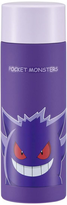 Skater 寶可夢保冷保溫瓶 直徑63 x 187mm 耿鬼 220g, 耿鬼 紫色, 350ml, 1瓶