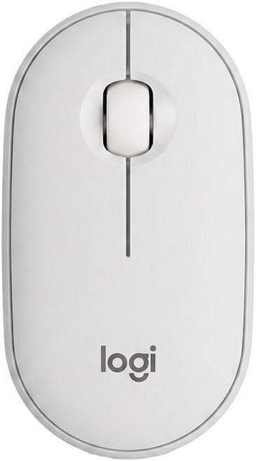 logitech 羅技 PEBBLE MOUSE 2 辦公工作 Wireless Bluetooth 滑鼠 珍珠白 M350S MR0103