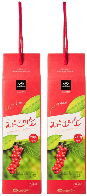 자연미소 오미자 원액, 700ml, 1개입, 2개