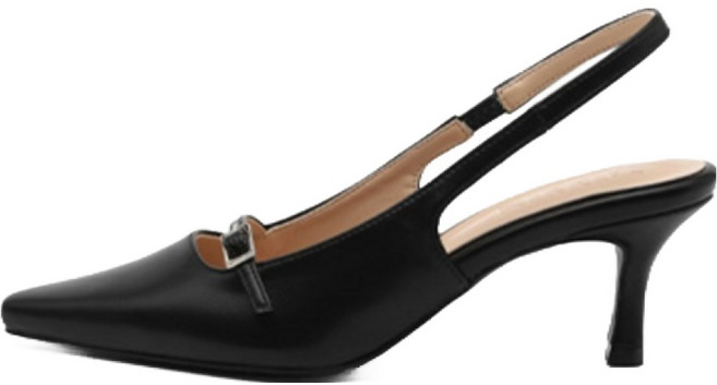 사뿐 여성용 모비나 슬링백힐 6cm