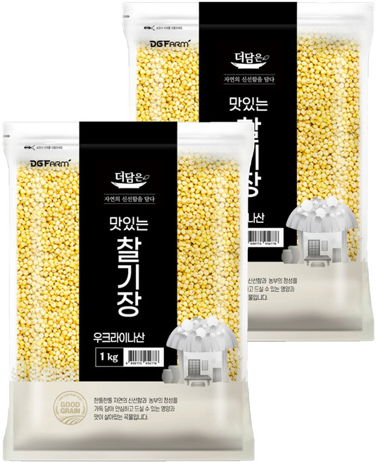 더담은 맛있는 찰기장, 1kg, 2개