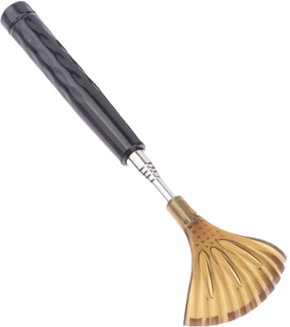 다온셀렉트 고급 광폭형 지압 효자손, 블랙, 1개