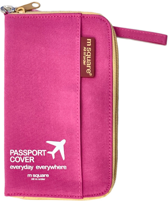 m square 短版護照夾