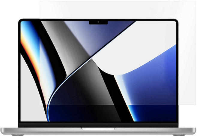 YADI 亞第 BL防眩抗反光濾藍光 水之鏡保護貼 Apple MacBook Pro M1 A2338 2021專用 PF4HAGBL-AP-PRO-14-21, 1個