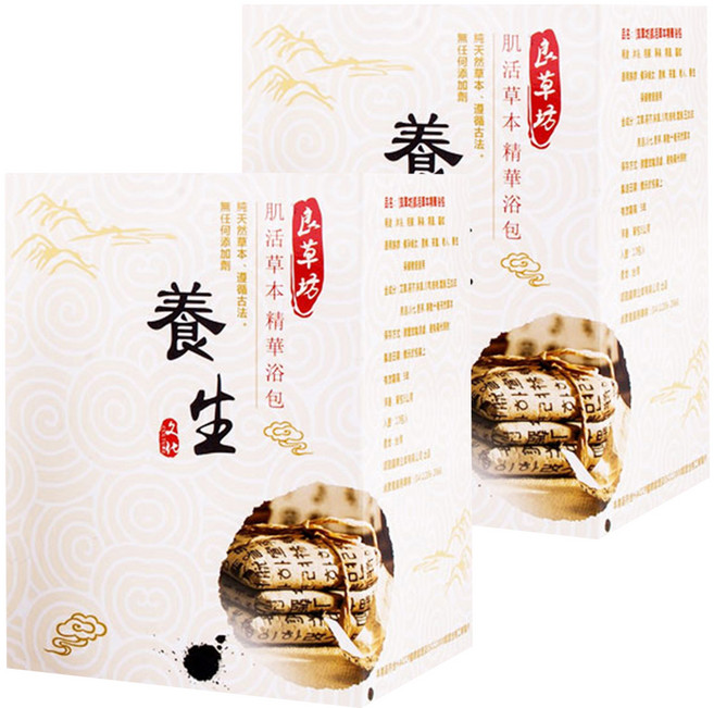 良草坊 肌活草本精華浴 10包, 50g, 2盒