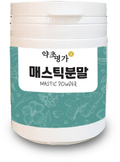 약초명가 매스틱분말, 1개, 100g