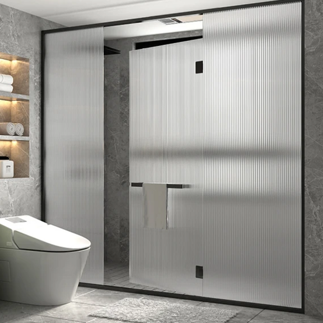 KOTI 日安生活 加厚無膠靜電貼玻璃貼遮光防窺磨砂立體膜, 半透明色