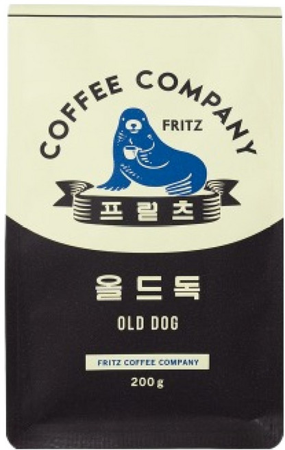 프릳츠 올드독 원두, 홀빈(분쇄안함), 200g, 1개