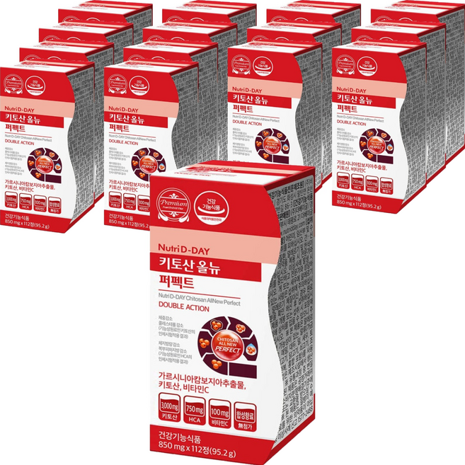 뉴트리디데이 키토산 올 뉴 퍼펙트, 112정, 15개