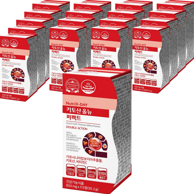 뉴트리디데이 키토산 올 뉴 퍼펙트, 112정, 18개