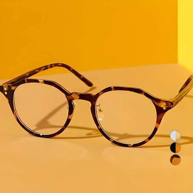 리끌로우 남녀공용 뿔테 아이웨어 B010