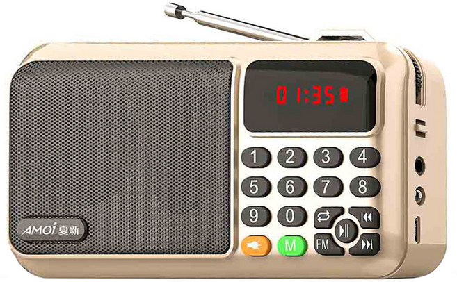 AMOi 夏新 多媒體便攜音響, Z11, 金色