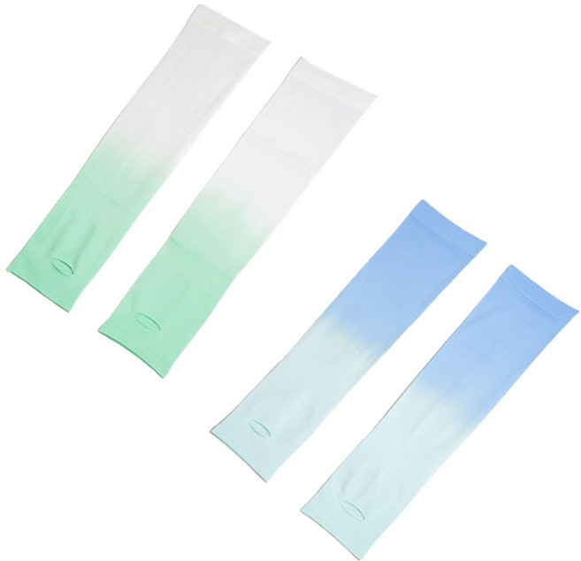 모루머루 여성용 투톤 팔 쿨토시 2p 2세트