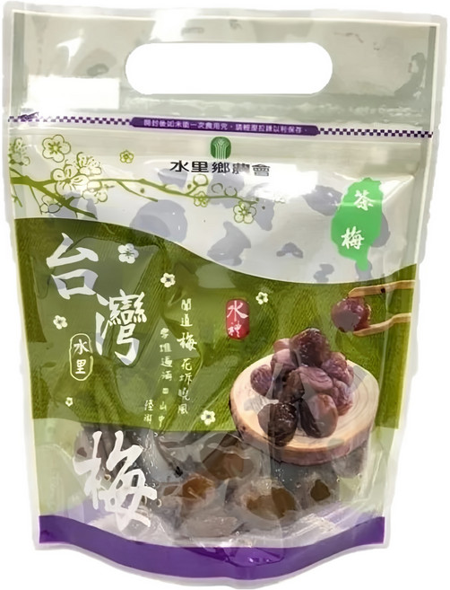水里鄉農會 台灣梅 茶梅, 500g, 1包