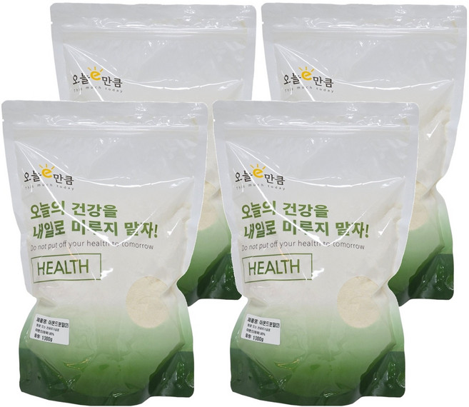 아몬드 분말, 1kg, 4개