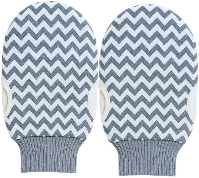 비타벨로 저자극 때밀이 장갑, 블루, 2개, 1개입