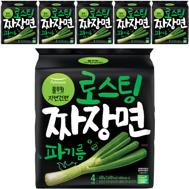 Pulmuone 圃美多 蔥油濃郁炸醬麵 105g, 24入