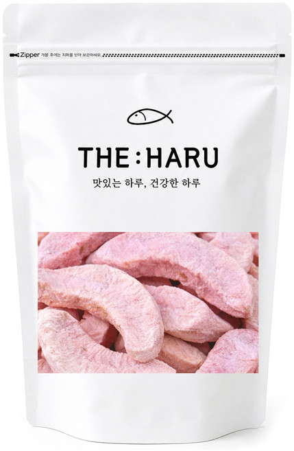 THEHARU 동결건조 핑크 복숭아칩, 50g, 1개