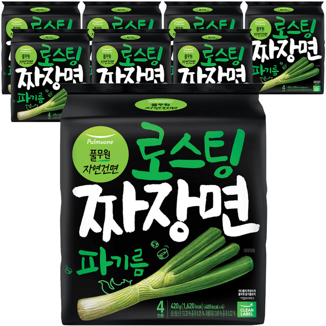 Pulmuone 圃美多 蔥油濃郁炸醬麵 105g, 32入