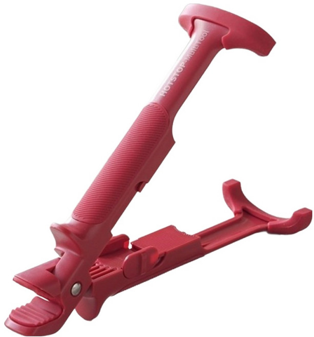 HOTSTOP 주방용 다용도 냄비 손잡이 집게, 1개