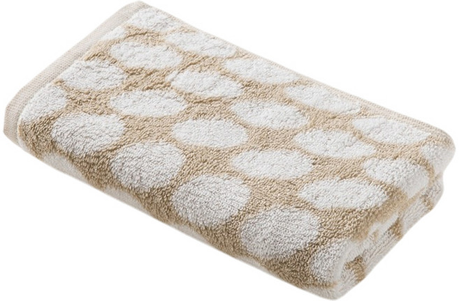 imabari towel 今治毛巾 日本內銷款 認證水玉毛巾 長毛厚實款 85 x 32cm, 米色, 1條