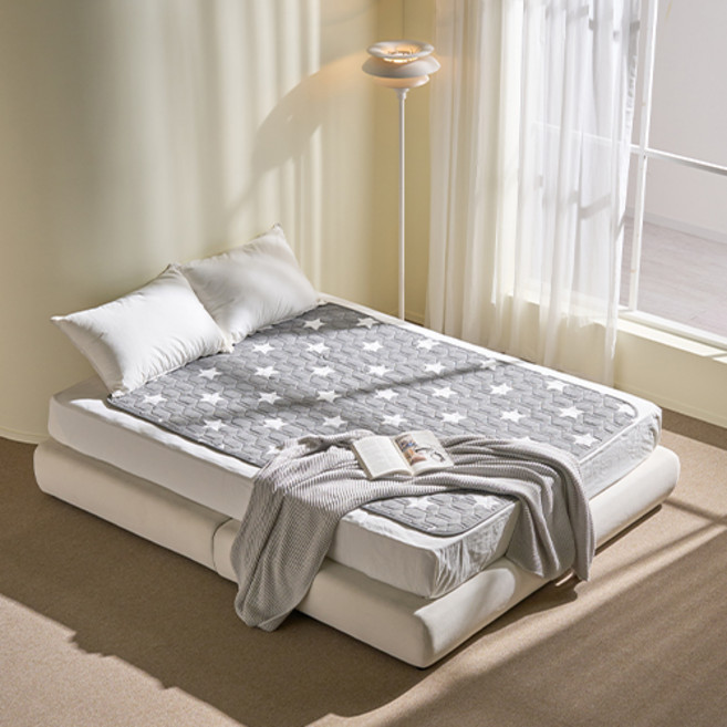 곰표한일 프리미엄 무자계 카본 탄소 전기요 GP-500C, 스타그레이, 더블(135 x 180 cm)