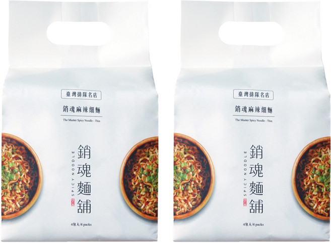 大師兄銷魂麵舖 銷魂麻辣細麵 113g, 8包