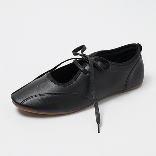 착한구두 레이펀 스트랩 플랫 스니커즈 SNLTR1h1528