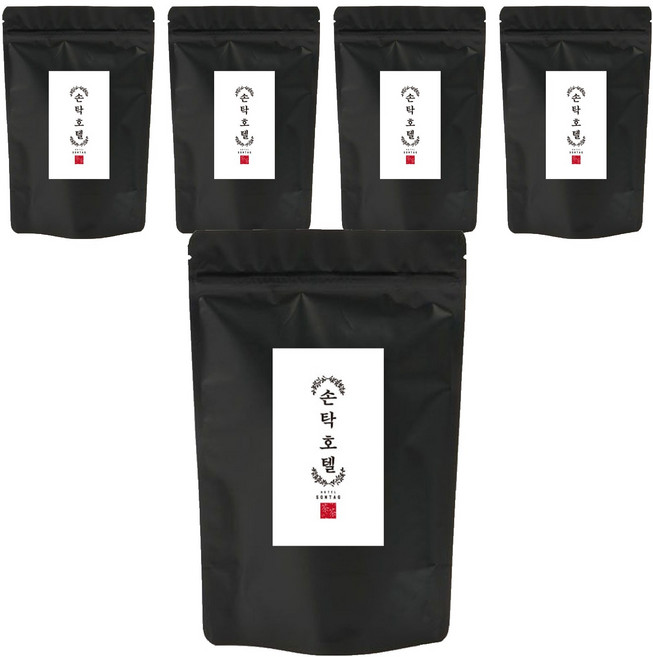 손탁호텔 보이차 리필티백 파우치형, 1g, 30개입, 5개