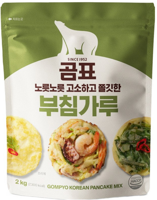 곰표 노릇노릇 고소하고 쫄깃한 부침가루, 2kg, 1개