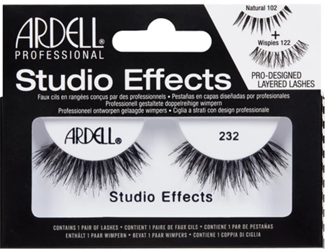 아델 STUDIO EFFECTS 인조 속눈썹, 232호, 1개 - 쿠팡