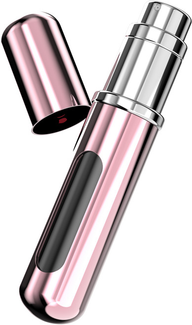 소이소이 펌핑식 향수 리필 공병 6ml, 핑크, 1개