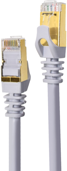 Home Planet 高端型 CAT7網路線, 2m, 灰色, 1條