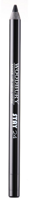 우드버리 스테이24 아이라이너 1.2g, 블랙, 1개