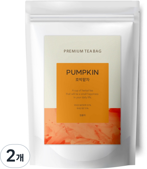 유리아 삼각티백 호박팥차, 1.2g, 30개입, 2개