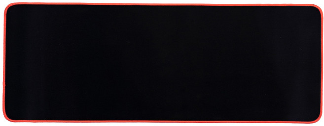 누아트 논슬립 생활방수 게이밍 키보드 마우스 장패드, 레드, 1개