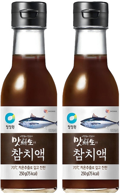 맛선생 참치액, 250g, 2개