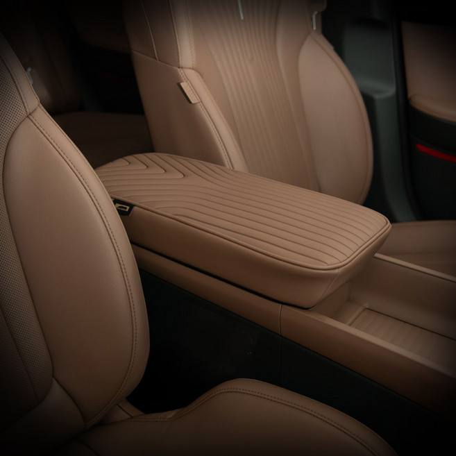 아임반 그랜저GN7 자동차 콘솔쿠션, 인디고브라운, 1개