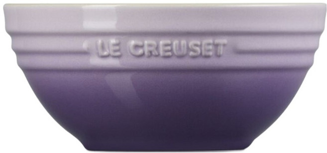 LE CREUSET 瓷器韓式湯碗 450ml, 藍鈴紫, 1個