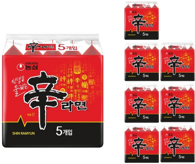 농심 신라면 120g, 40개