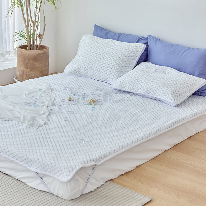 리브맘 프리미엄 듀라쿨 아이스쿨링 냉감패드, 아이스셀, 쿨매트