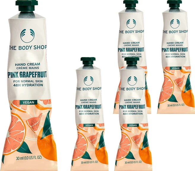 더바디샵 핑크 그레이프후룻 핸드 크림, 30ml, 5개 - 쿠팡
