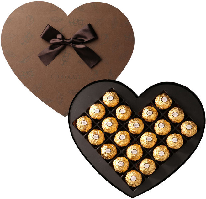 FERRERO ROCHER 金莎 愛心巧克力禮盒 T21, 1個, 262.5g